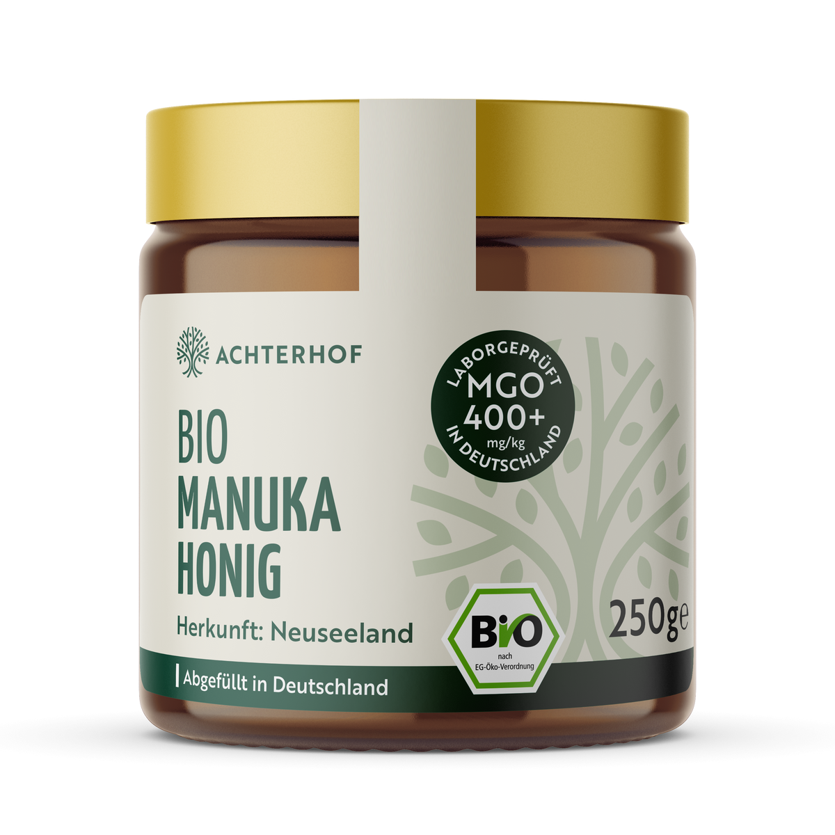 Manuka Honig Bio MGO 400+ (250g)
