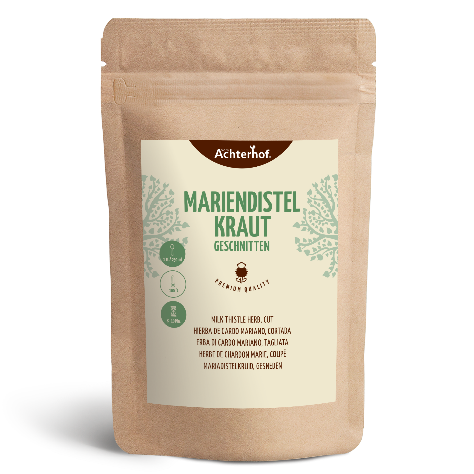 Mariendistelkraut geschnitten (100g)
