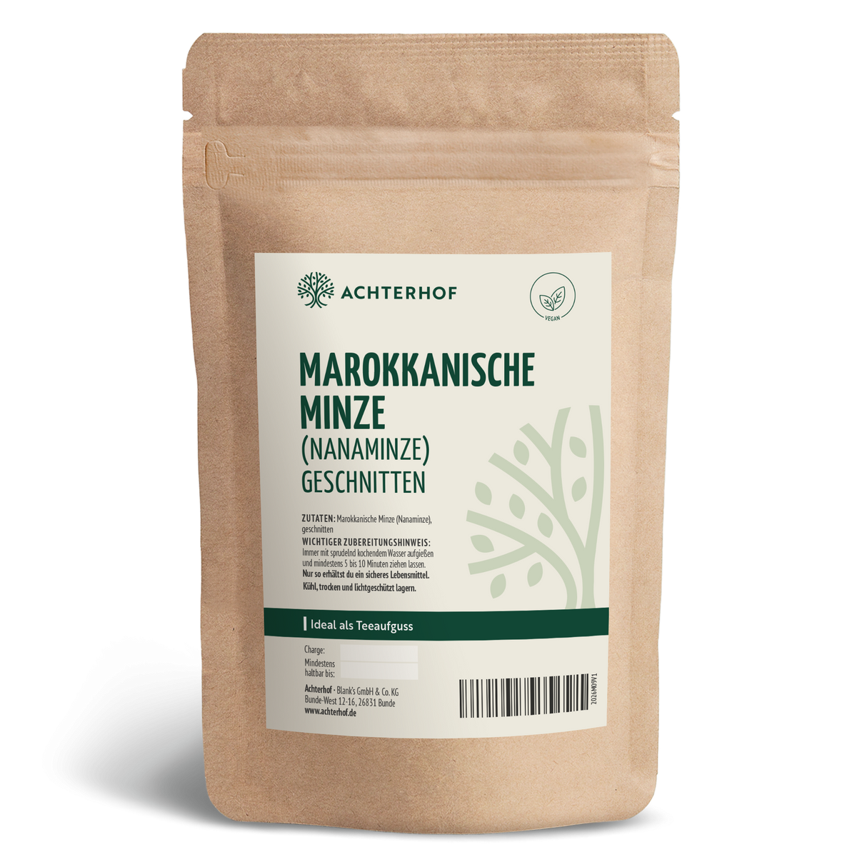 Marokkanische Minze geschnitten (250g)