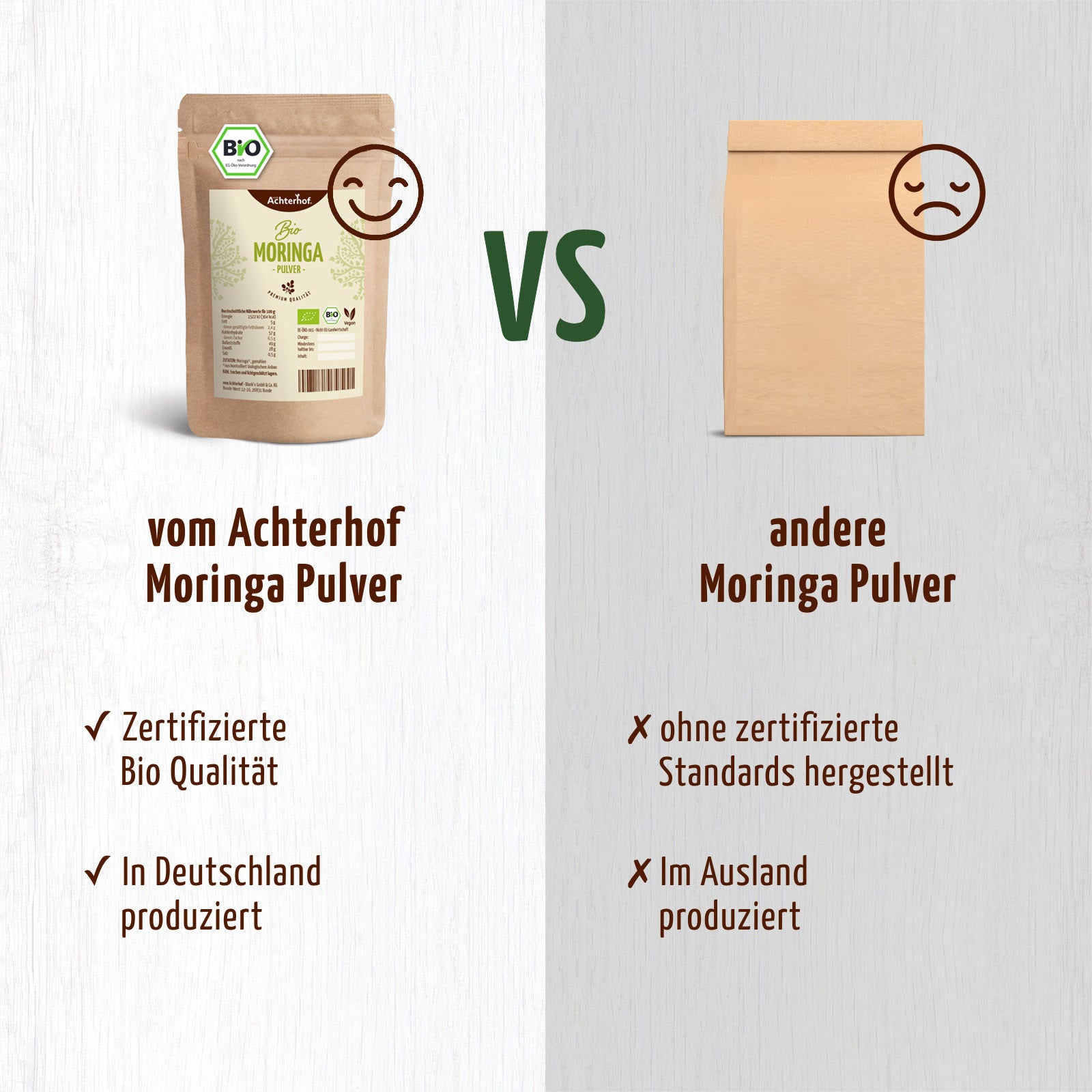 Moringa Pulver Bio (500g)