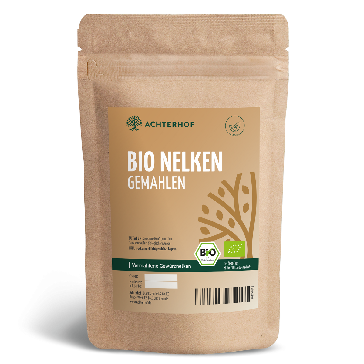 Nelken gemahlen Bio (250g)
