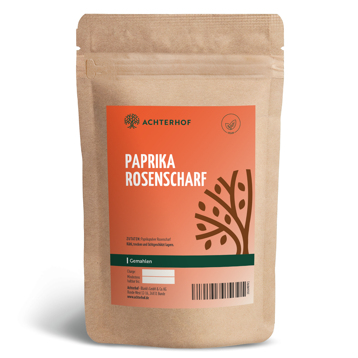 Paprika Rosenscharf gemahlen (1000g)