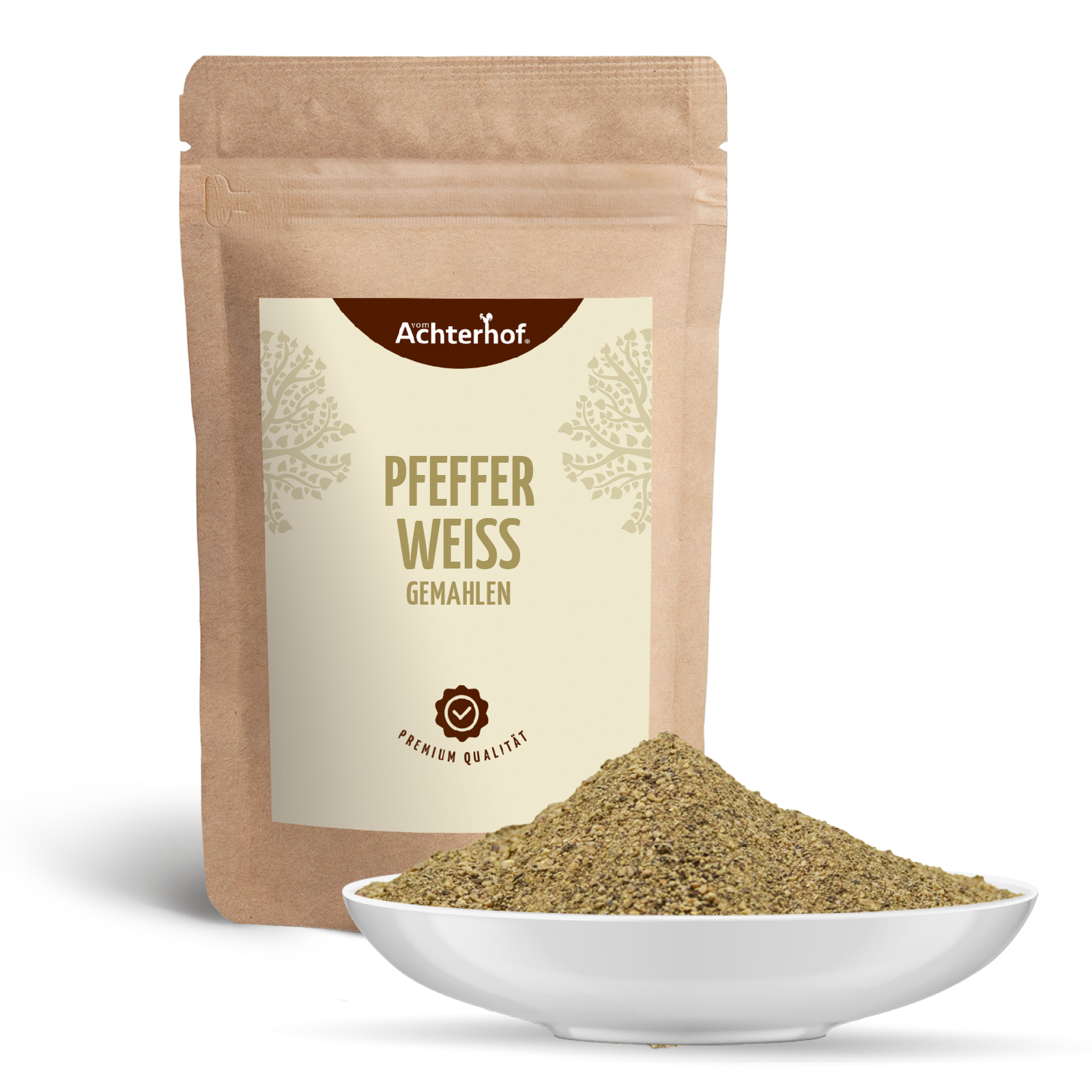 Pfeffer weiß gemahlen (250g)