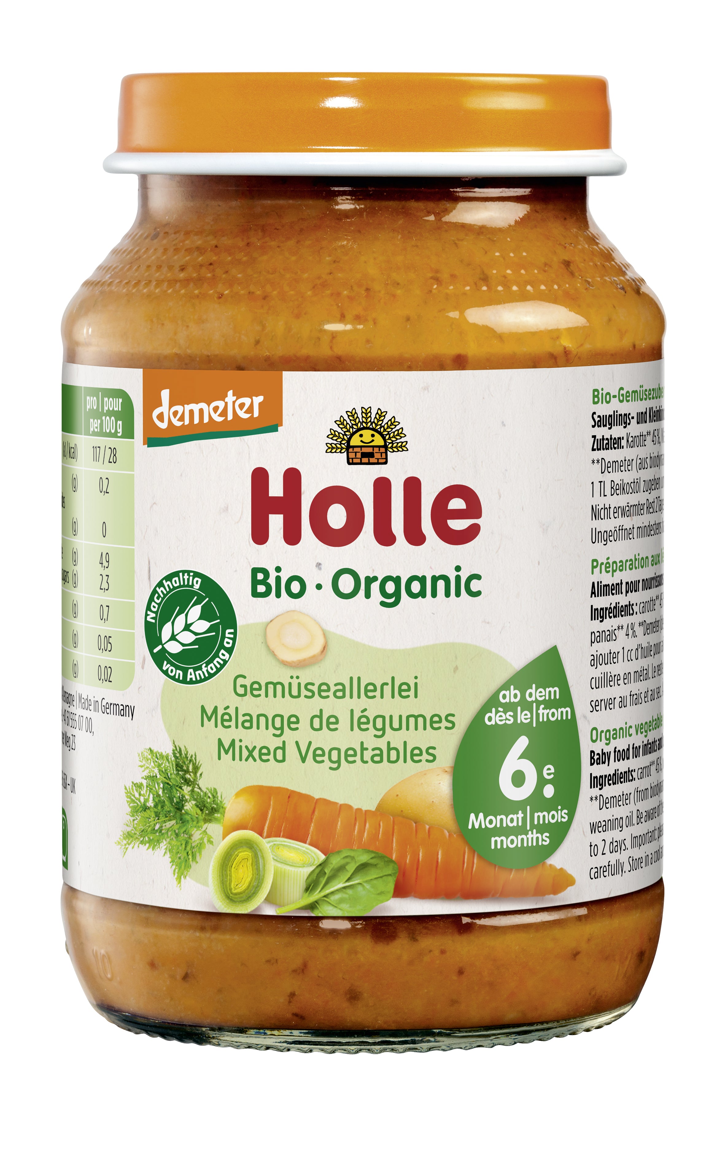 Gemüseallerlei - 190g - Demeter ab dem 6. Monat