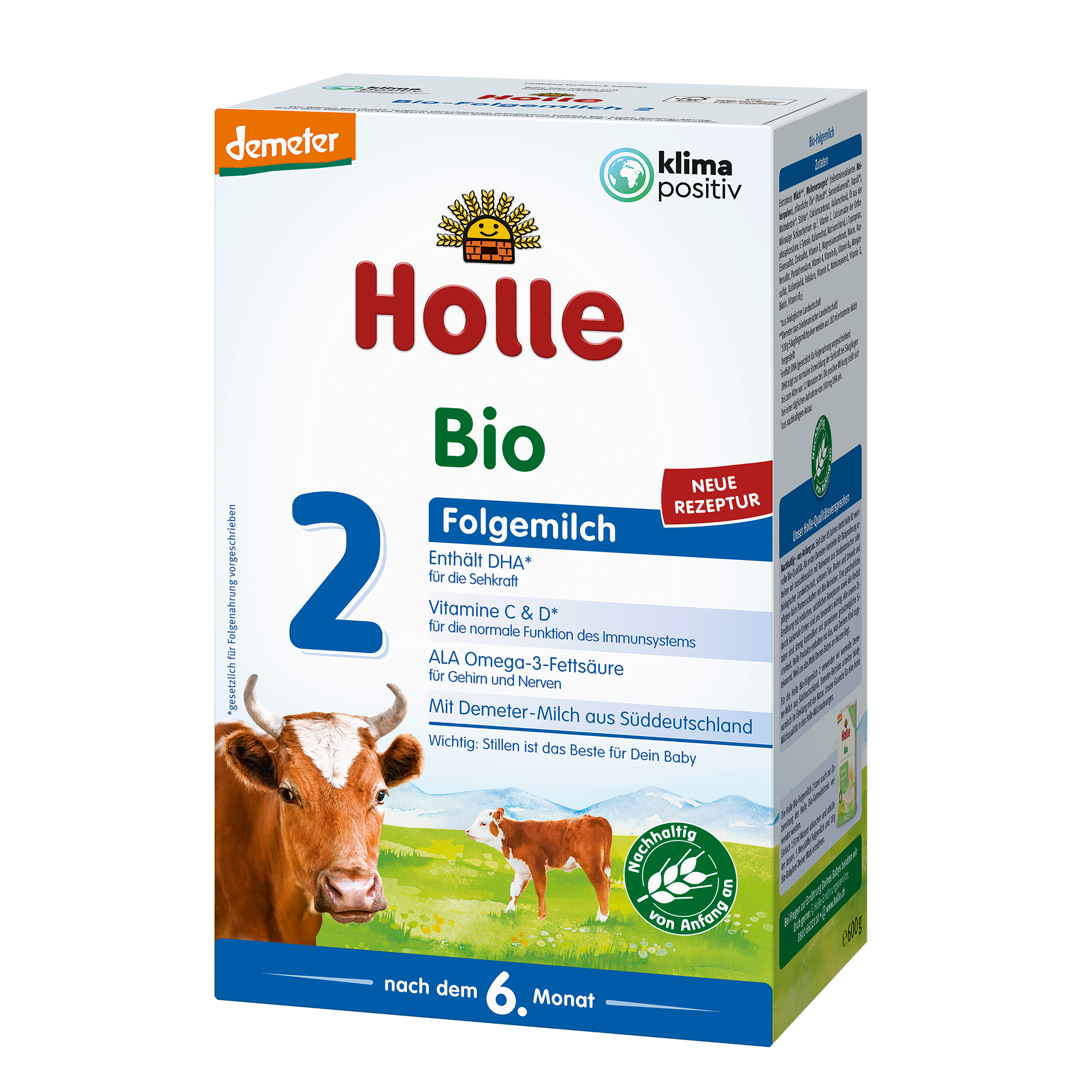 Demeter Folgemilch 2 nach dem 6. Monat (600g)