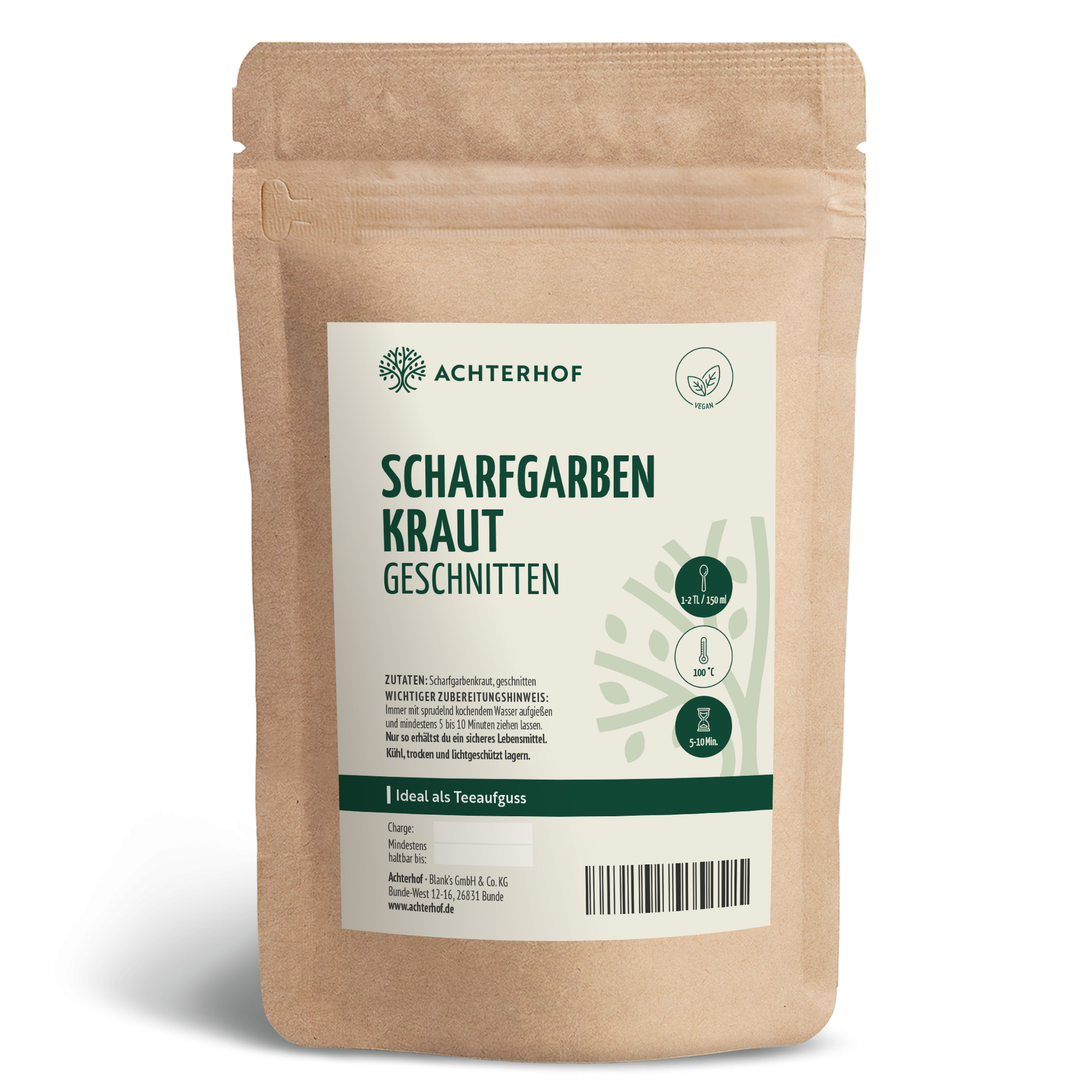 Schafgarbenkraut geschnitten (1000g)