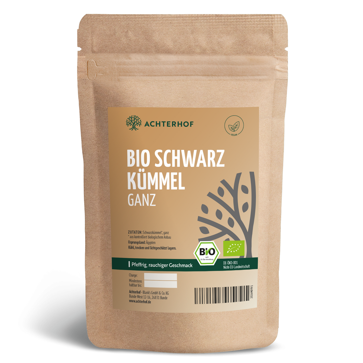 Schwarzkümmel ganz Bio (1000g)