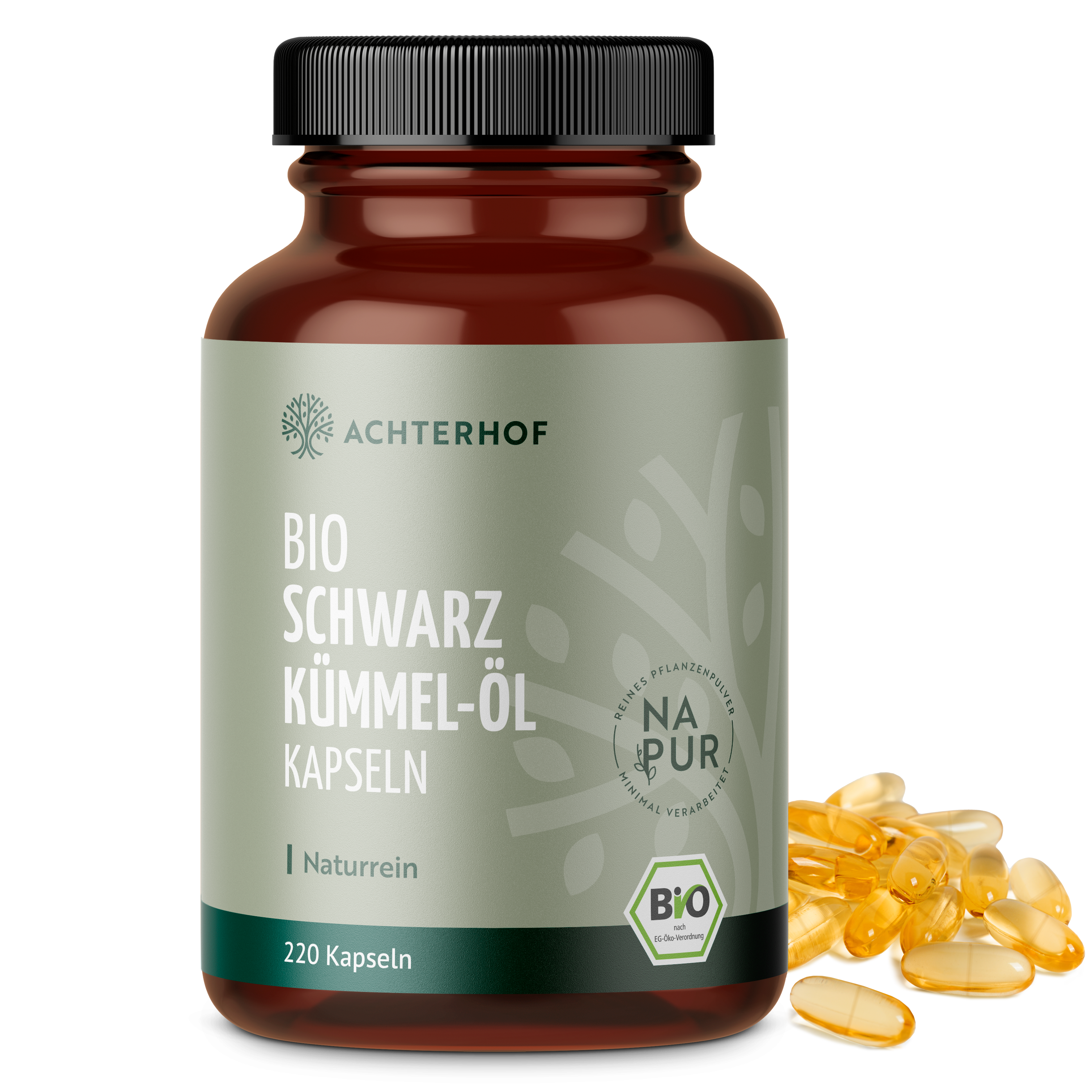 Schwarzkümmel-Öl Kapseln Bio (400 Kapseln)