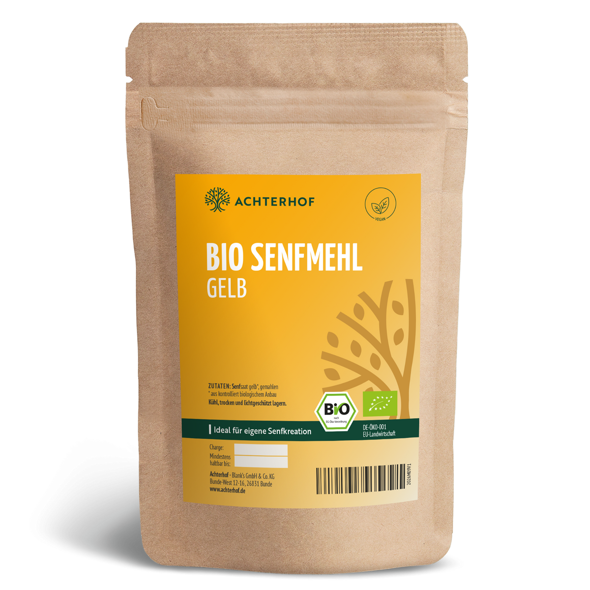 Senfmehl gelb Bio (1000g)