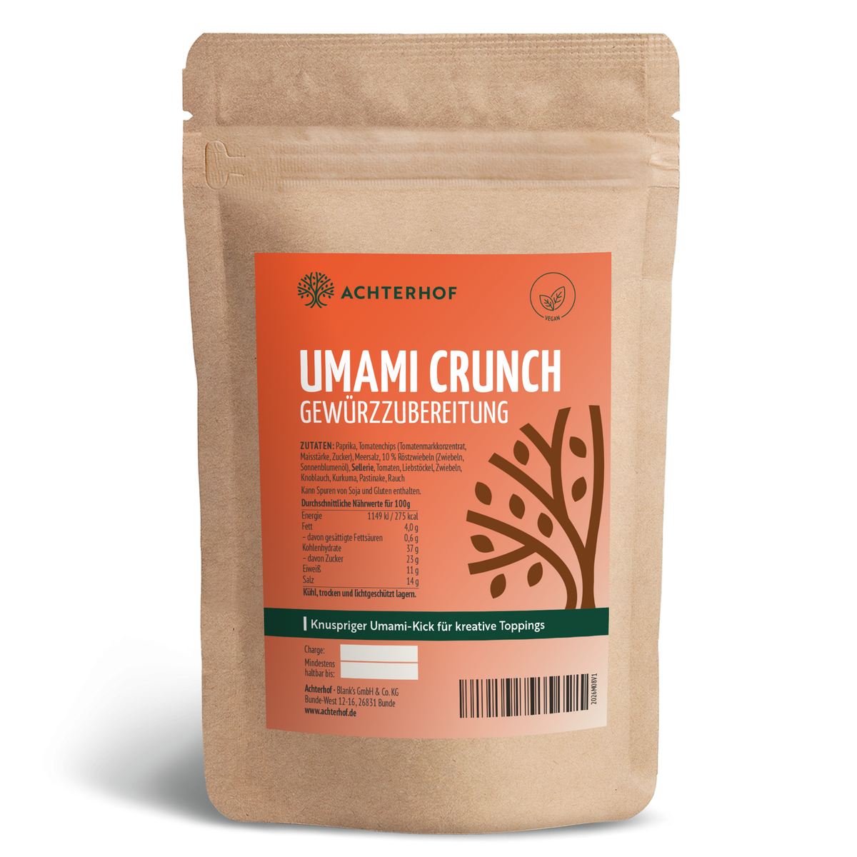 Umami Crunch Gewürzzubereitung (100g)