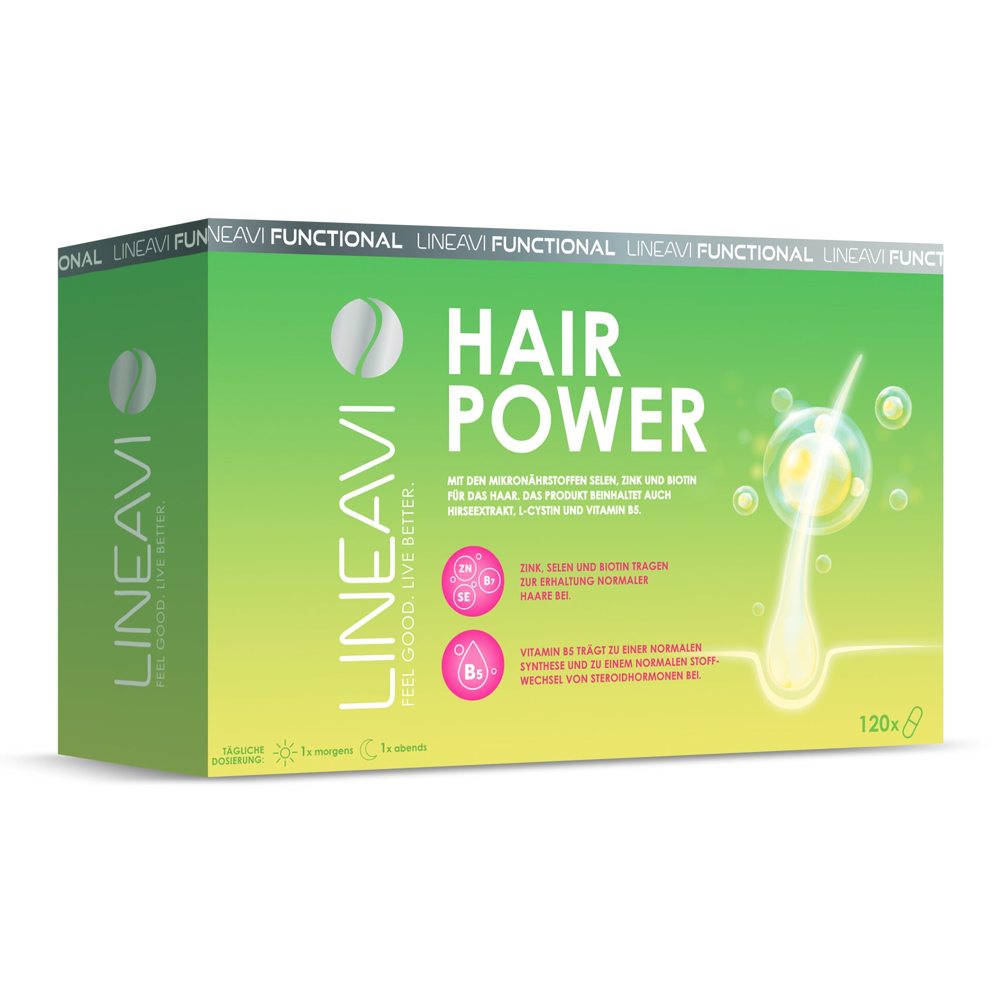 Haarkraft 2-Monatspackung (120 Kapseln)