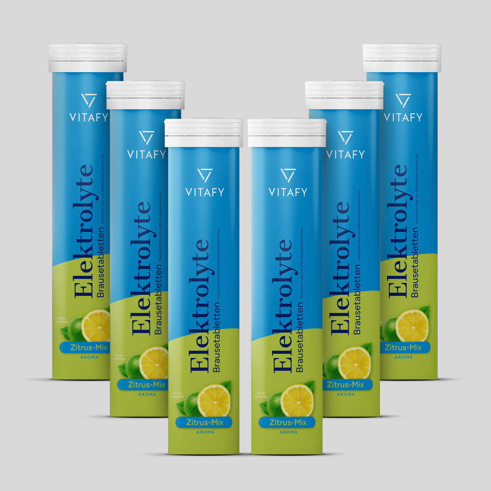 Elektrolyte - Zitrus Mix (20 Brausetabletten) - 6er Pack