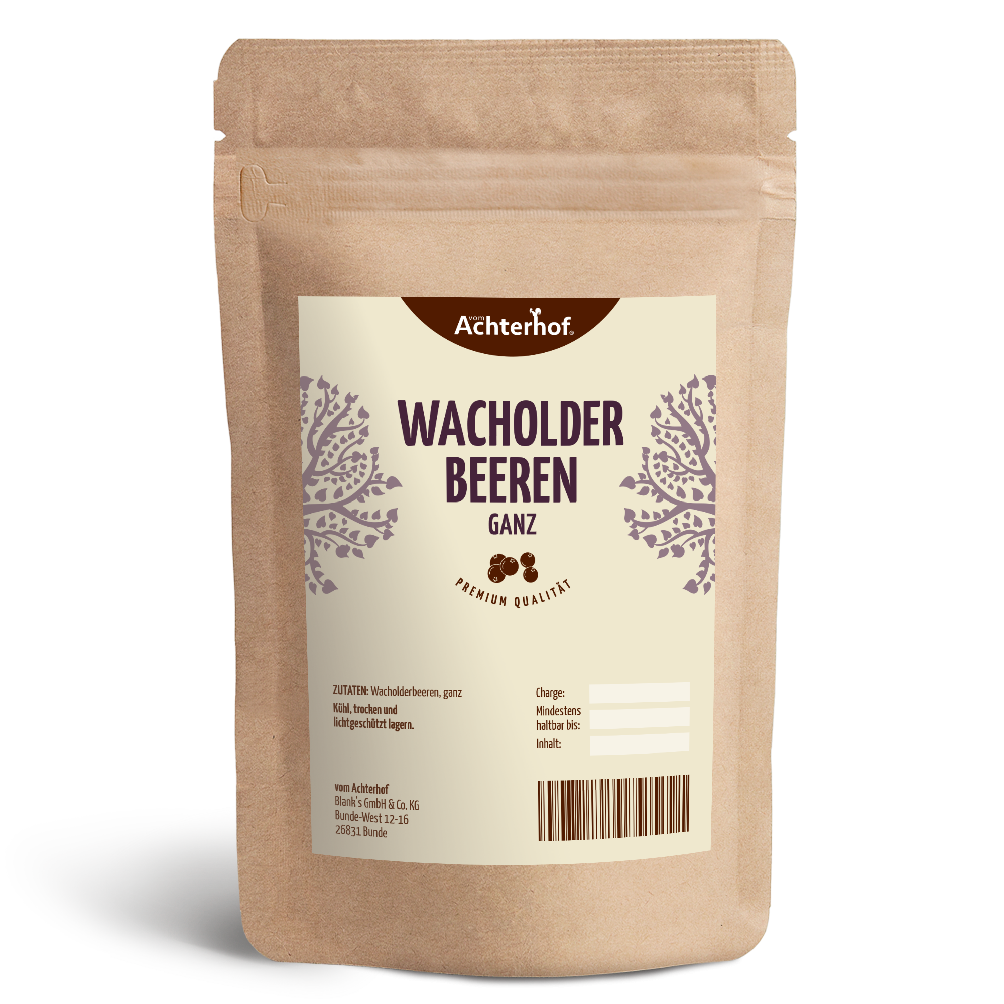 Wacholderbeeren ganz (1000g)