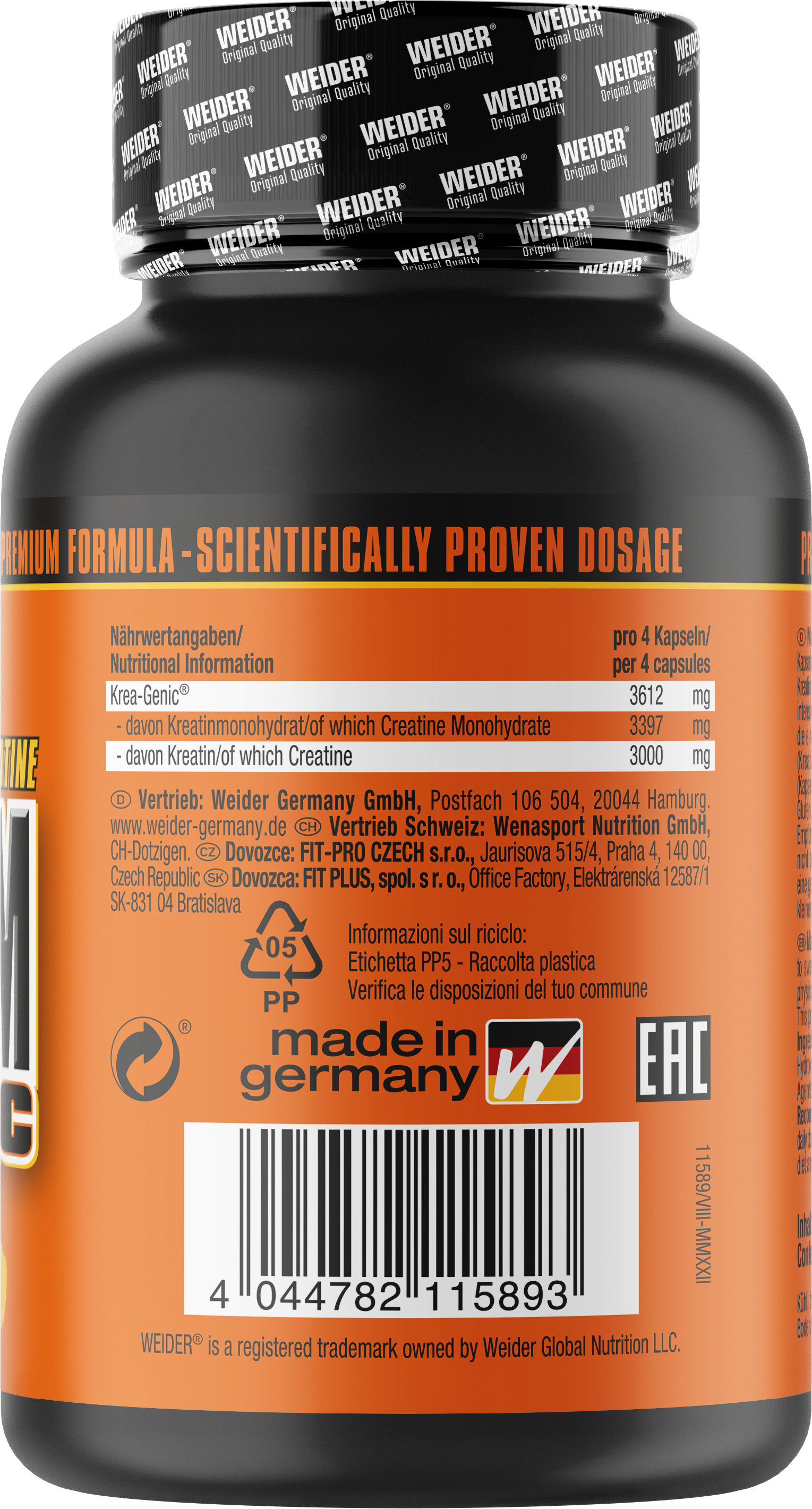 Maximum Krea-Genic (120 Kapseln)